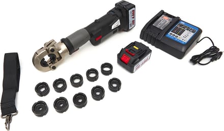 Professionele Hydraulische Kabelkrimptang Set 16-300 mm² - 60kN Op Accu