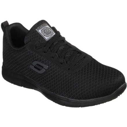 Skechers Vrouwen/dames Genter Bronaugh Safety Work Trainer (Zwart)