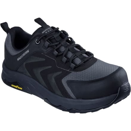Skechers Workwear Speed-Flex Trekker Nylon Zwarte Veiligheidsschoenen voor Mannen