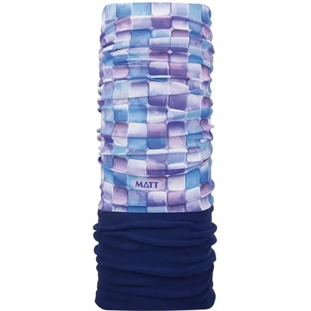 Tour de cou in microfibre polartec MATT Pool Blau