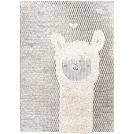 Tapijt voor slaapkamer - joli lama Yellow Tipi