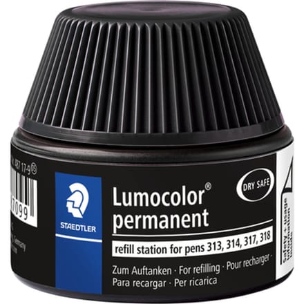Filzstiftmine Staedtler Lumocolor permanent 15ml schwarz