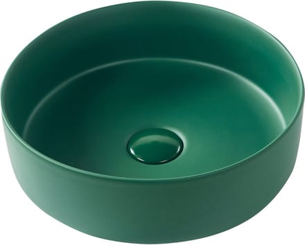 GUDAR - Wastafel - Donkergroen - 37 cm - Keramiek