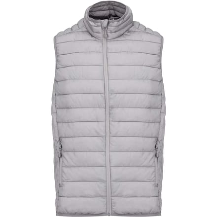 Lightweight Herenbodywarmer merk Kariban Marl Silver - M