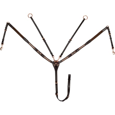 Jachtcollier met leren vork Supreme