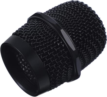 Microfoon Hoofd - Mic Vervanging - Opname Geluid - Metalen Constructie - 856 g - Zilver