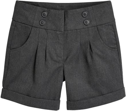 Next - Meisjes - Schoolshorts - Grijs