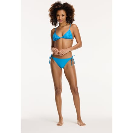 Shiwi Romy Bikini Set Metallic Blue Metallic Structure Taglia: 38 | Bikini Outlet | Donna | Blu