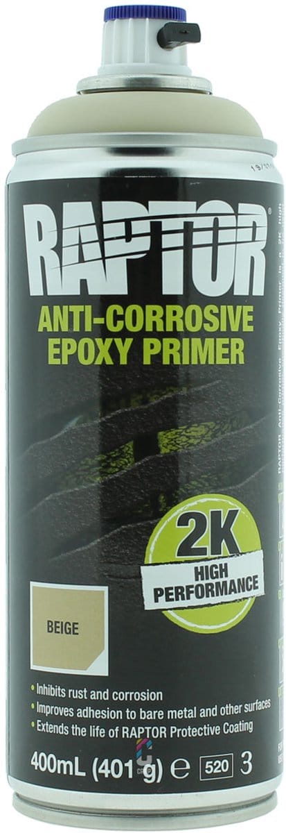 Raptor Liner 2K Anti-Roest Epoxy Primer spuitbus