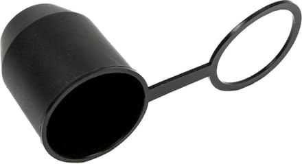 Benson Trekhaakdop met ring - PVC - zwart - 55 mm - krasbescherming