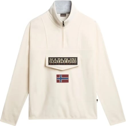 Fleece met halve ritssluiting Napapijri Burgee