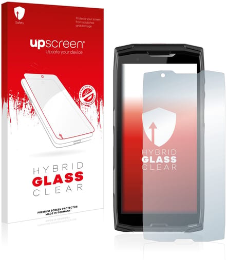 upscreen - Screenprotector voor Crosscall Core-X5 - Folie Beschermfolie Beschermglas transparant