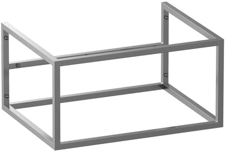 Brauer Believe - Onderkast - 60 cm - excl. Bodemplaat - Rvs-Kleurig Geborsteld