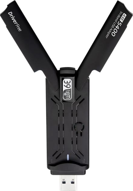 ThunderGold WiFi Adapter USB - USB WiFi Adapter - WiFi 6 - 5400 Mbps - WiFi Dongle - WiFi Antenne - WiFi ontvanger - WiFi USB adapter
