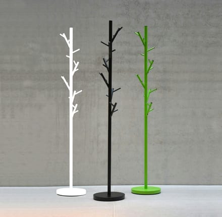 Staande kapstok Tree - stalen - 18 haken - zwart