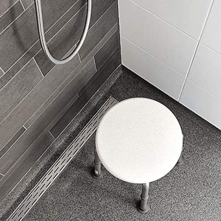 VH Supplies® Douchestoel - Douchekruk - Douchezitje - 34-52 cm Hoog
