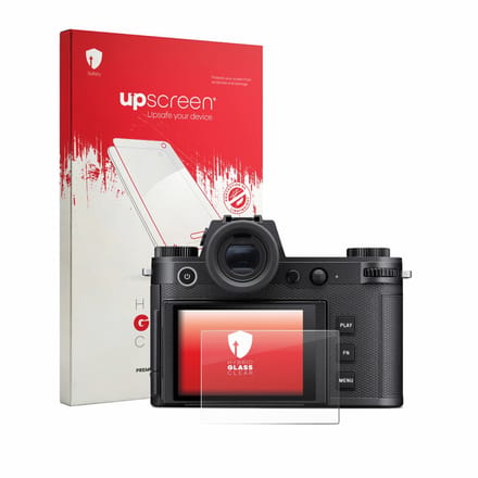 upscreen - Screenprotector voor Leica SL3-P - Folie Beschermfolie Beschermglas transparant