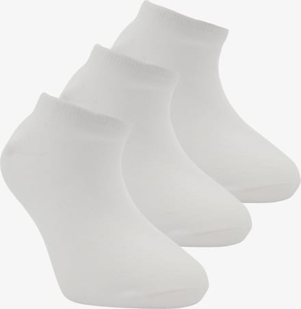 3 paar kinder sneakersokken - Wit - Maat 31/34