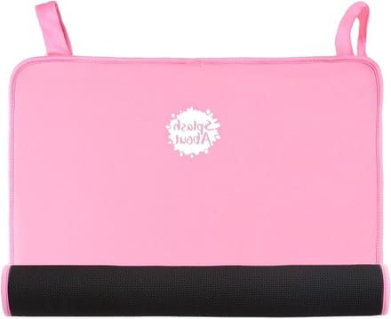 Neopreen Verschoonmat - Aankleedmat Baby - Baby Verschonen - Antibacteriële Werking - 41.5 x 69 cm - Roze
