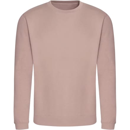 Just Hoods - AWDis Sweat - Dusty Pink maat M