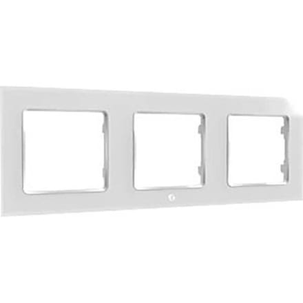 Shelly Schakelaar Frame Drievoudig (Wit)