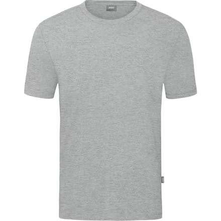 Jako Organic Stretch-T-Shirt Heren - Lichtgrijs Gemeleerd | Maat: M