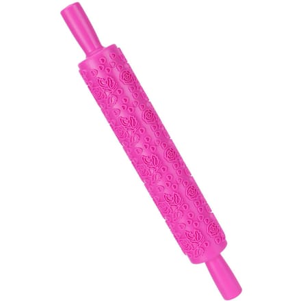 Fondant Roller Plastic Embossed Roller voor Koekjes, Biscuits, Gebak, TaartdecoratieRoos