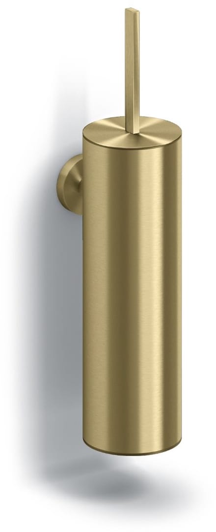 Clou Flat toiletborstelgarnituur wandmodel, goud geborsteld PVD