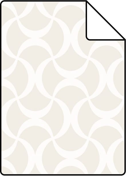 Proefstaal Origin Wallcoverings behang grafisch wit - 26,5 x 21 cm - 345737-S