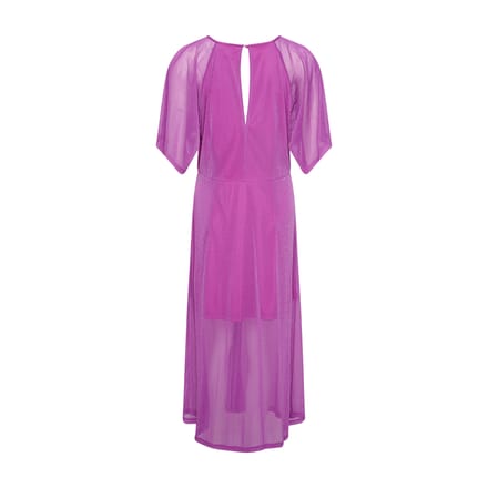 Weense midi-jurk in lila