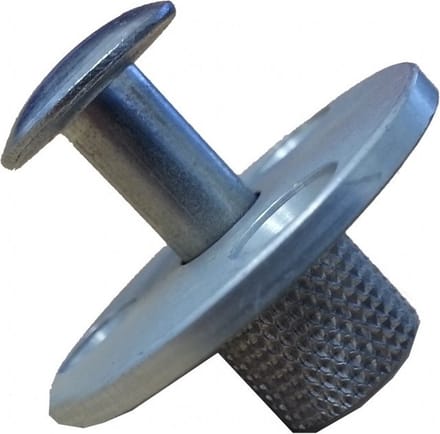 Zwembad Winterafdekking Pop Up Anker voor Houten Terras RVS Aluminium.