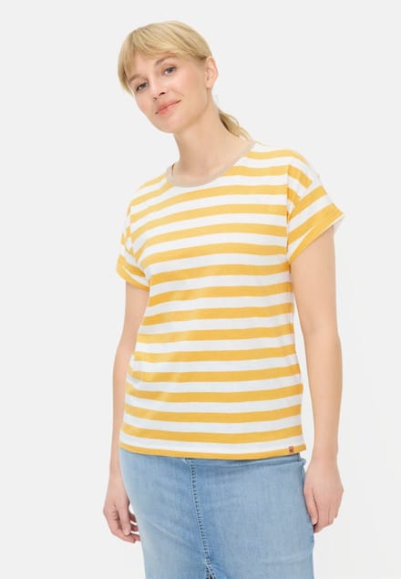 camel active T-Shirt van puur katoen - Maat - Geelwomenswear-L