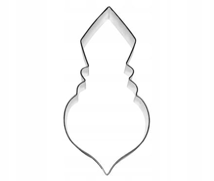 Sint Nicolaas Hoofd Koekjesvorm 11,9 cm - Kerst Bakvorm