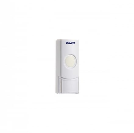 Deurbelknop voor draadloze deurbellen- Deurbel - LONGA AC-serie - Wit
