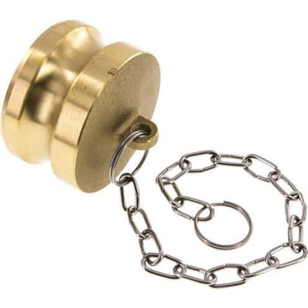 Camlock DN 60 (2 1/2'') Koppeling MessingPlug Type DP MIL-C-27487