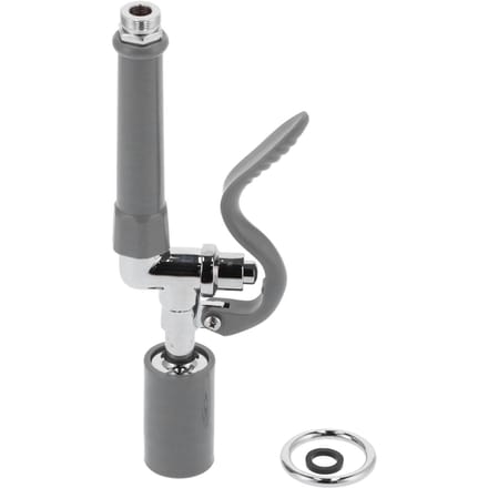 Ensemble Pulvérisateur de Robinet Commercial Haute Pression Robinet de Rinçage Tête de Pulvérisation Accessoire Gris
