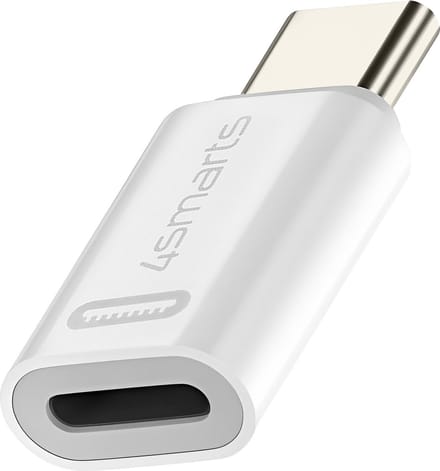 4smarts USB-C naar Lightning Adapter - 27W Snel Opladen - 2 Stuks