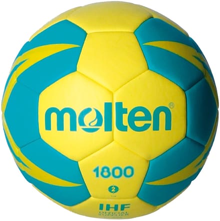 Molten Hx1800 Handbal - Geel / Groen | Maat: 0