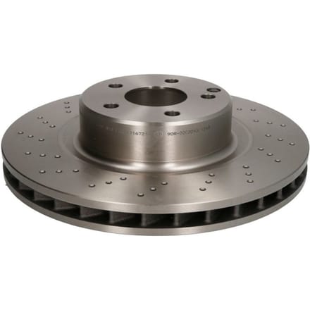 Remschijf ABE C3M042 voorkant, geventileerd, sterk gecarboniseerd, 1 Stuk