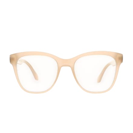 Off-White Stijl Zonnebril Vierkant (Beige/Blauw)