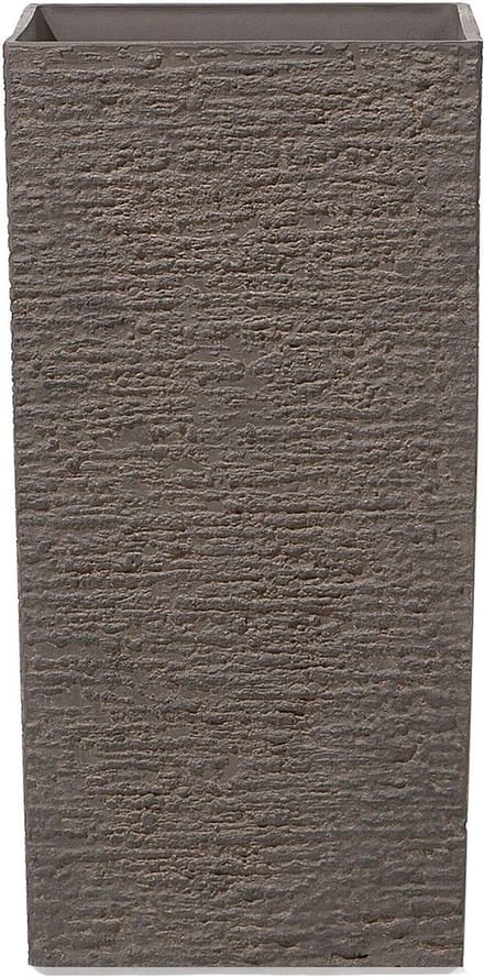 TENNO - Plantenbak - Donkerbruin - 35 cm - Stenenmix