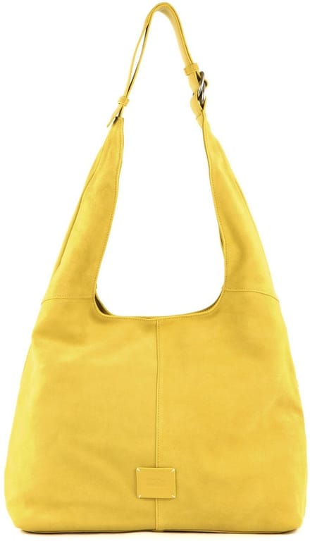FREDsBRUDER Leren Schoudertas Lucin Hobo Lemon Lichtgeel