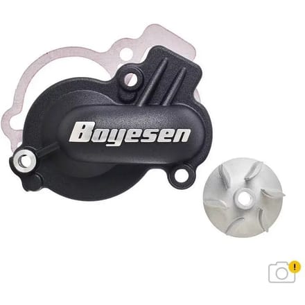 Hogedebiet waterpomp deksel voor motor met turbine Boyesen SuperCooler