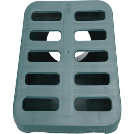 Grille de pelouse Drain de cour Angulaire Robuste PP Heavy Duty Mitré Grille de drainage pour tuyau d'interface 3 4 pouces Vert vert