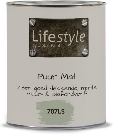 Lifestyle Essentials Puur mat | 707LS | 1 liter | Goed dekkende muurverf