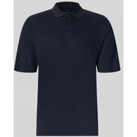 regular fit poloshirt met knooplijst