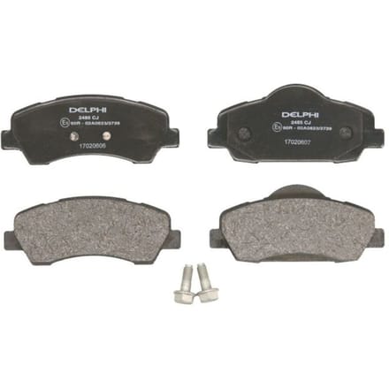 Remblokset DELPHI LP2485, voor