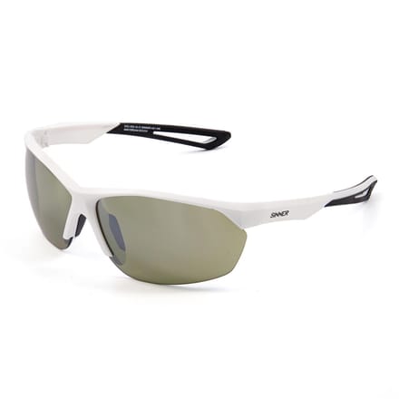 SINNER Pitch - Golf Zonnebril - SINTRAST® lenzen - Mat Wit - Unisex - One size
