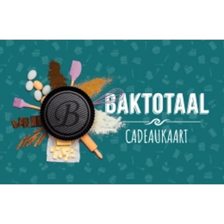Baktotaal Cadeaukaart | Kies je eigen waarde | Nederland