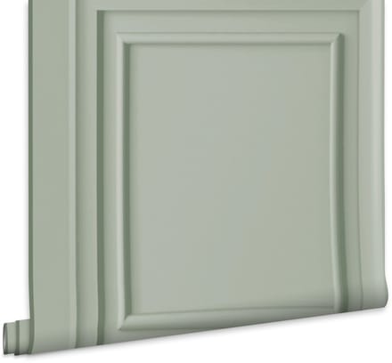 Laura Ashley Redbrook Wood Panel Behang - Houten Panelen - 10mx52cm - Groen